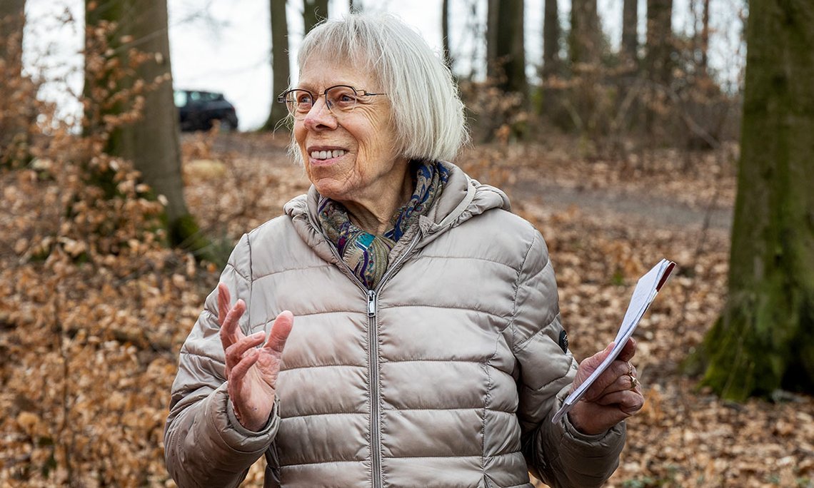 Die 84-jährige Gisela Bock hat sich in ihrer beruflichen Laufbahn mit Armutsbekämpfung und passgenauen Genossenschaftsmodellen für Dörfer in Entwicklungsländern beschäftigt.